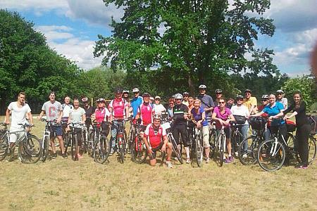 Am Krummen See TSVTM-Radtour zum Krummen See