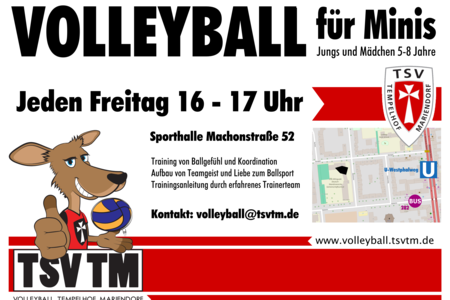 Einladung Minis Volleyball