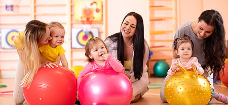 Eltern-Kind-Turnen-Abteilung