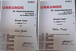 Unsere beiden Dream Team Mitglieder